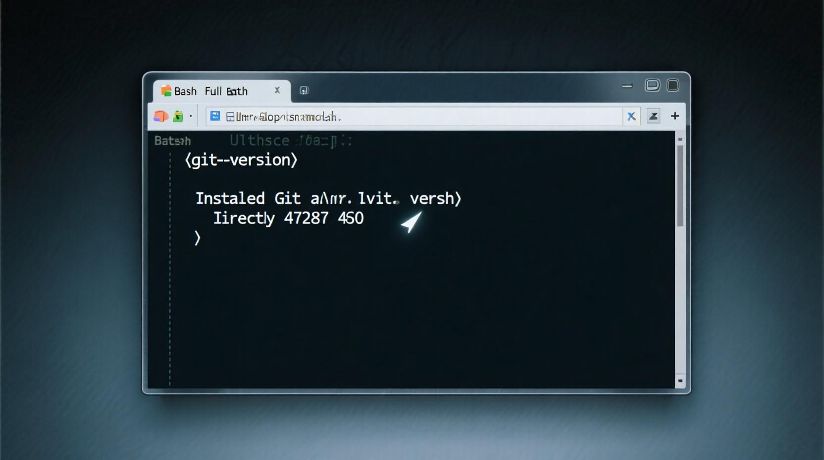 image de la commande de vérification